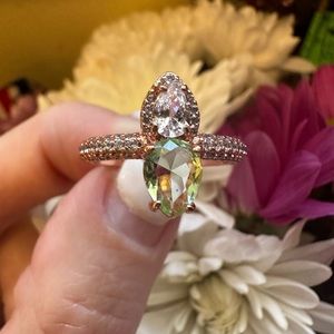 Bomb Party Rose Gold Plate ring new without tags 9